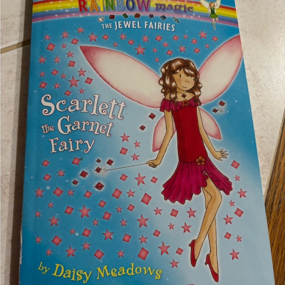 Scarlett the Garnet Fairy Hardcover Book - Rainbow Magic